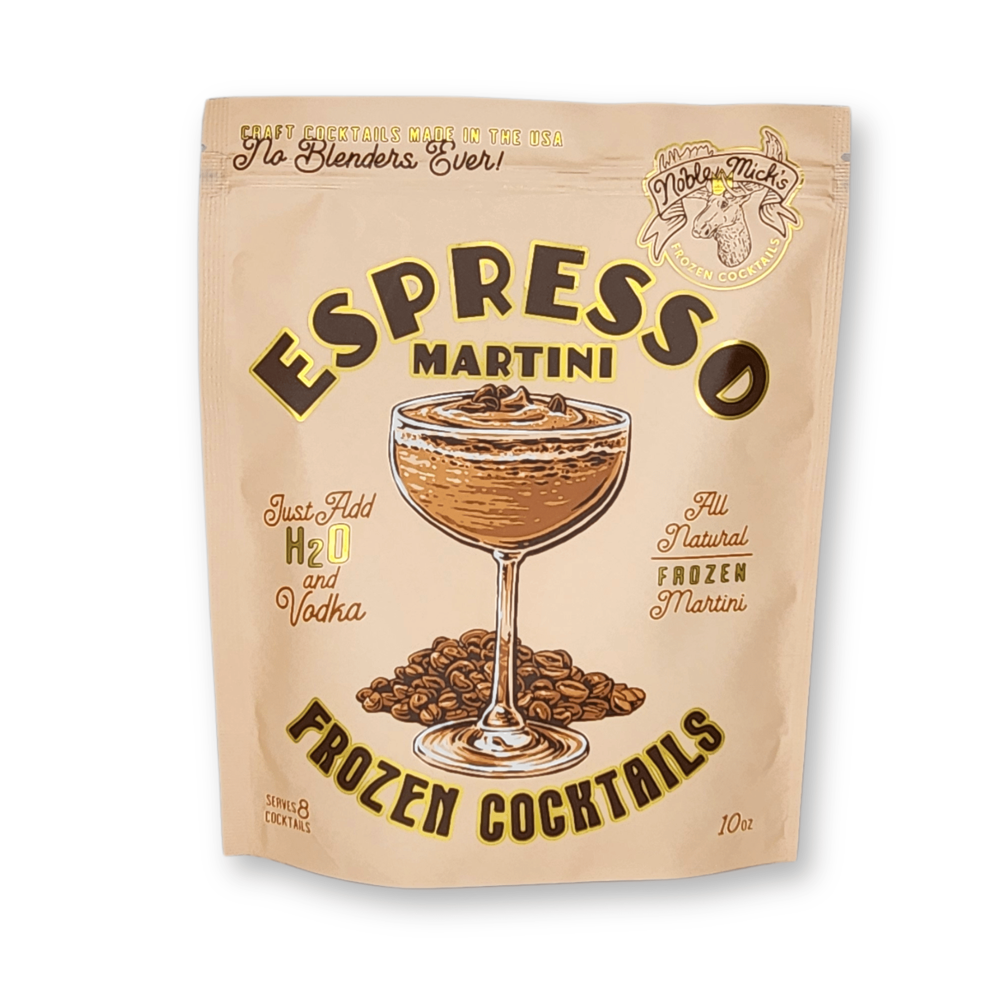 Noble Mick's - Craft Beverage Company Espresso Martini Frozen Cocktail
