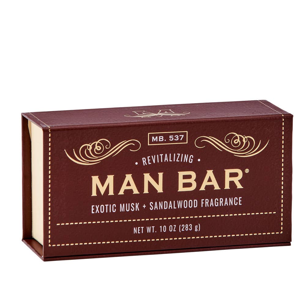 San Francisco Soap / Man Bar Soap Bar Soap Exotic Musk & Sandalwood Man Bar