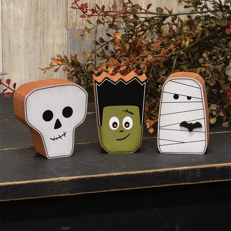 MJJ #8 (Melissa) Wood Block Monster Extra Chunky Monster Sitter