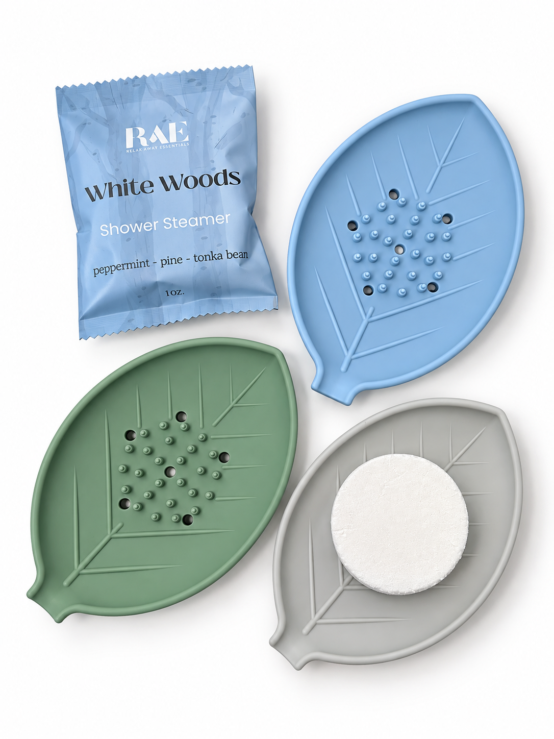 Leaf Shower Steamer Tray