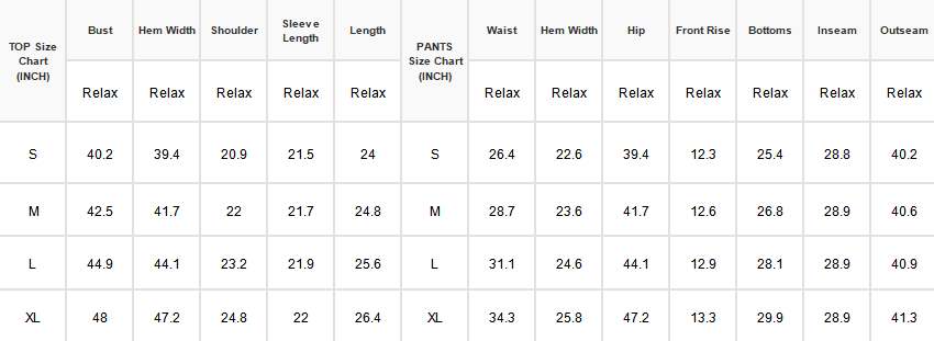 LAS Western Camouflage Casual Long 2pcs Pants Set (S-XL): Multicolour / M