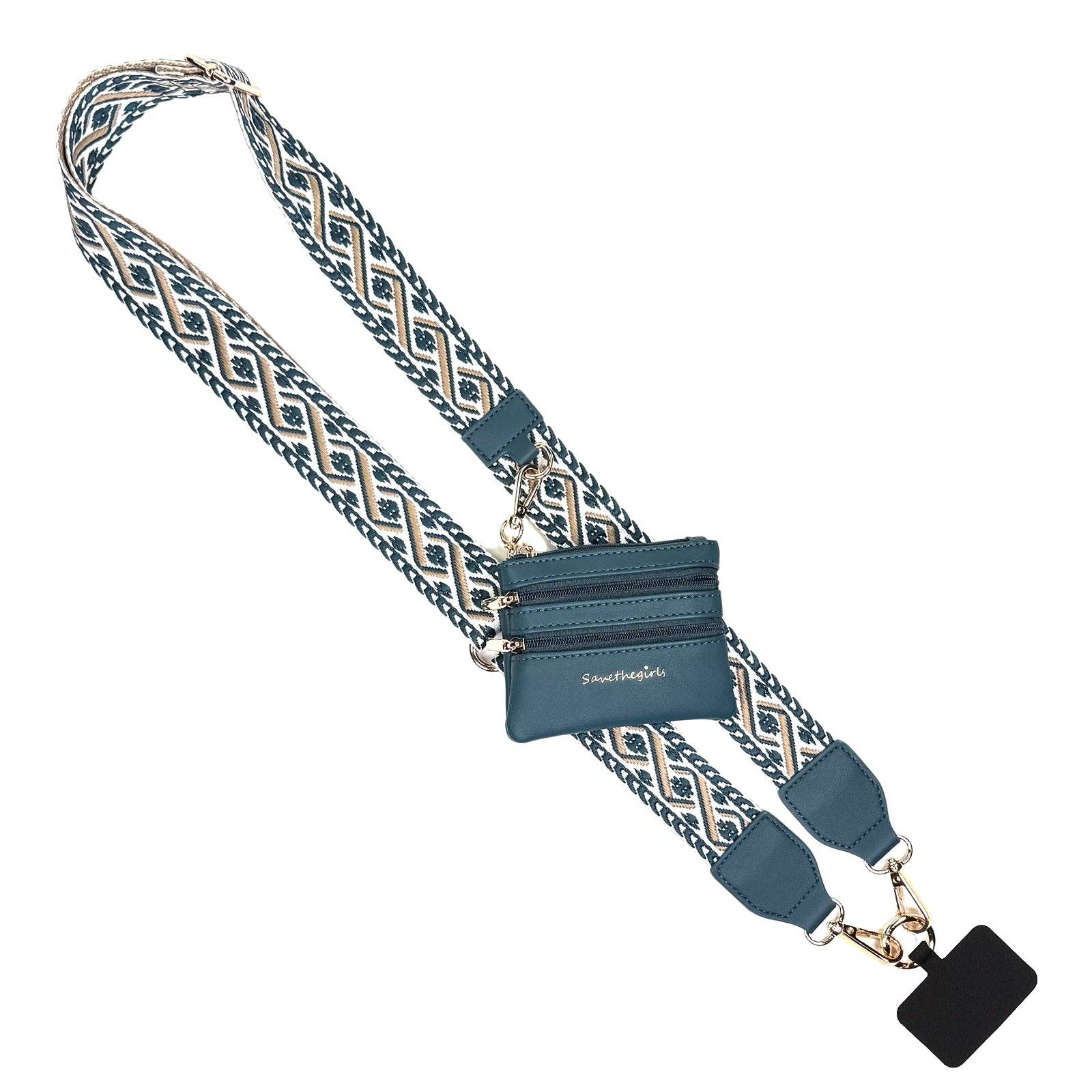 XOXO Clip & Go Strap w/Zippered Pouch