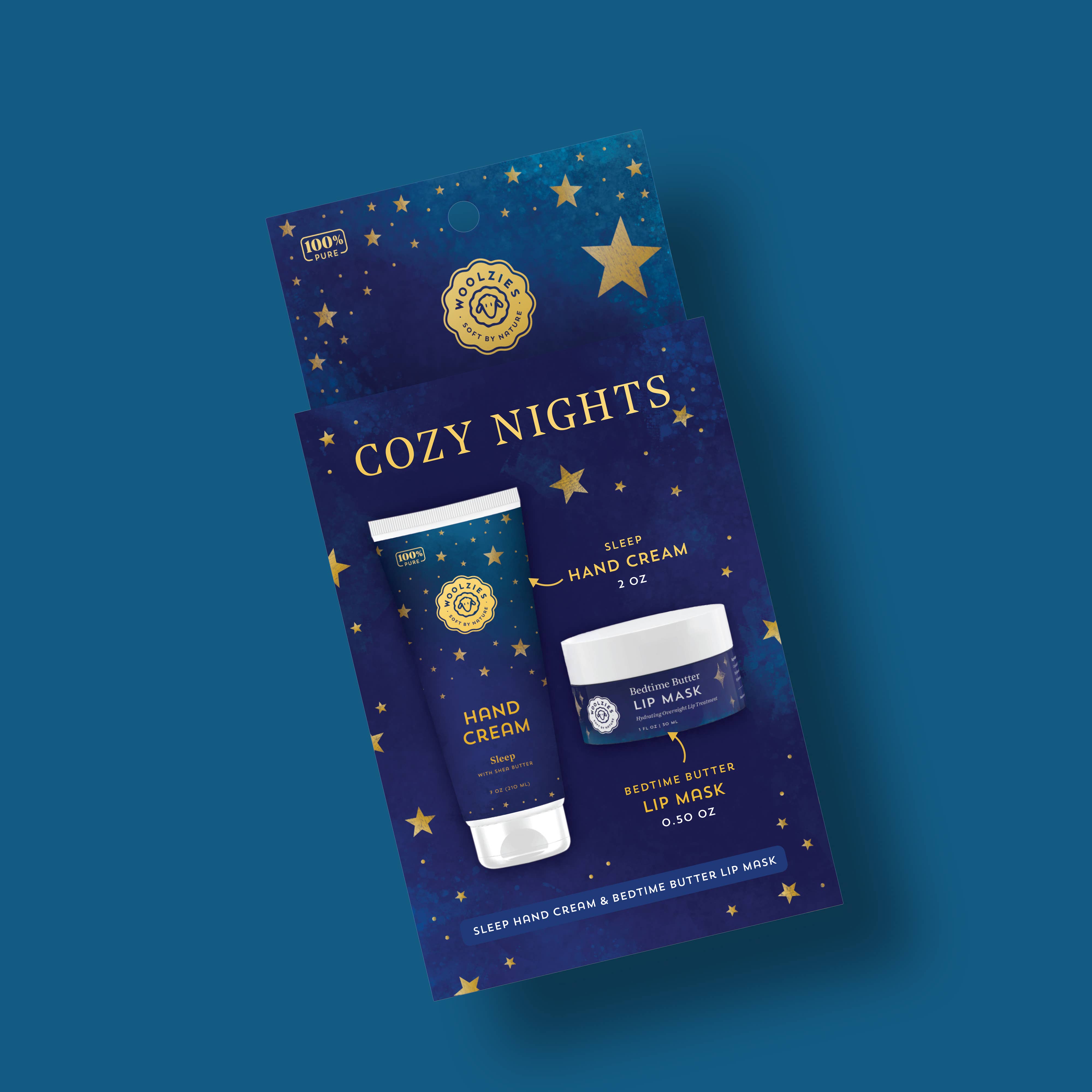 Cozy Nights Duo - Sleep Hand Cream & Bedtime Lip Mask