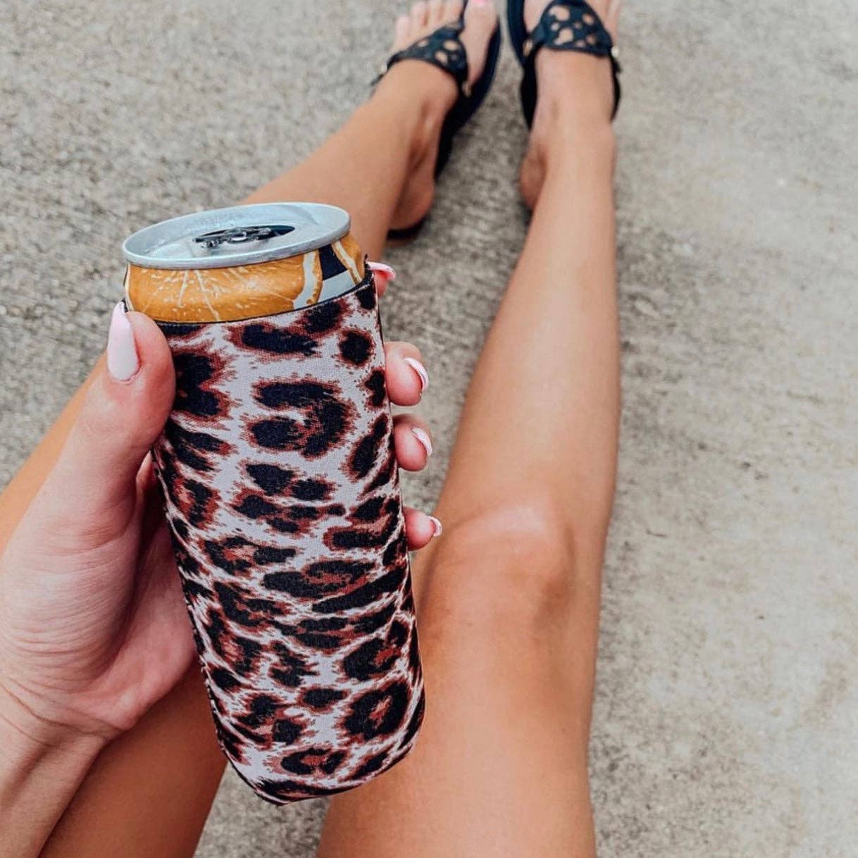 Leopard Tall Cab Coozie | 2-Pack