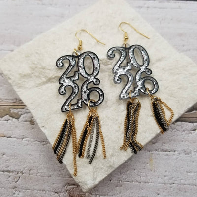 2026 New Year Tassel Earrings