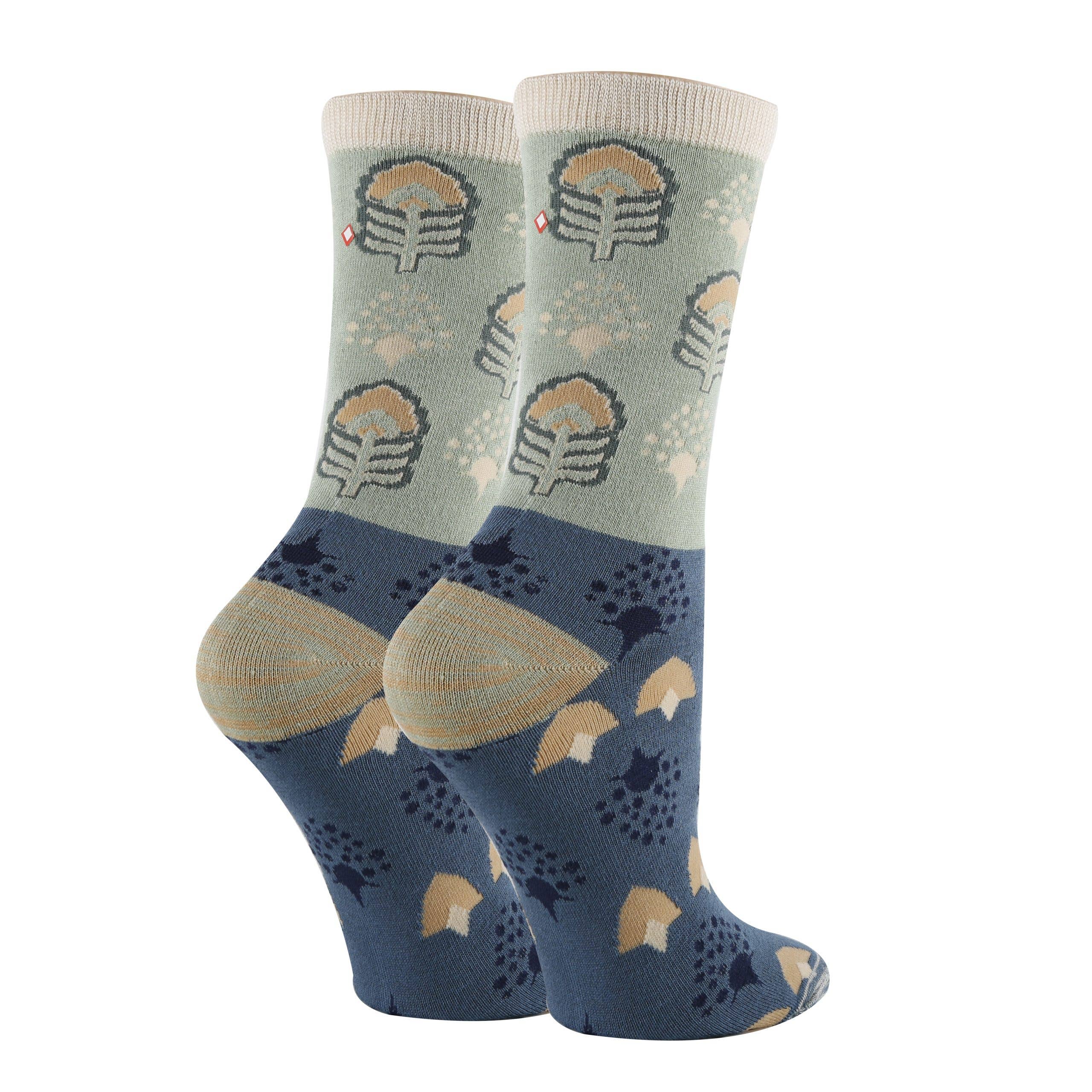 Romantico | Women's Premium Bamboo Crew Dress Socks