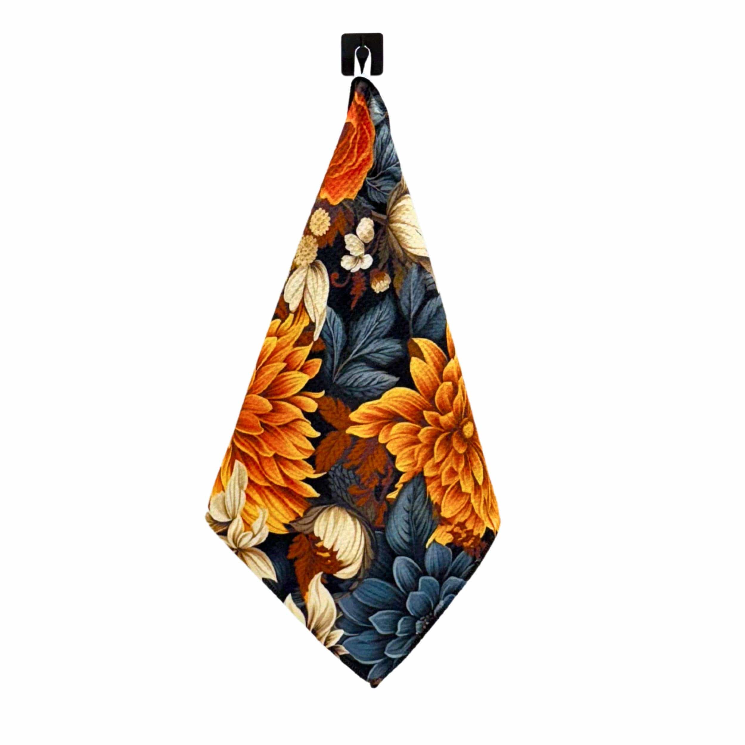 Driftless Studios Kitchen towel Fall Flower Blossom Kitchen Waffle Towel