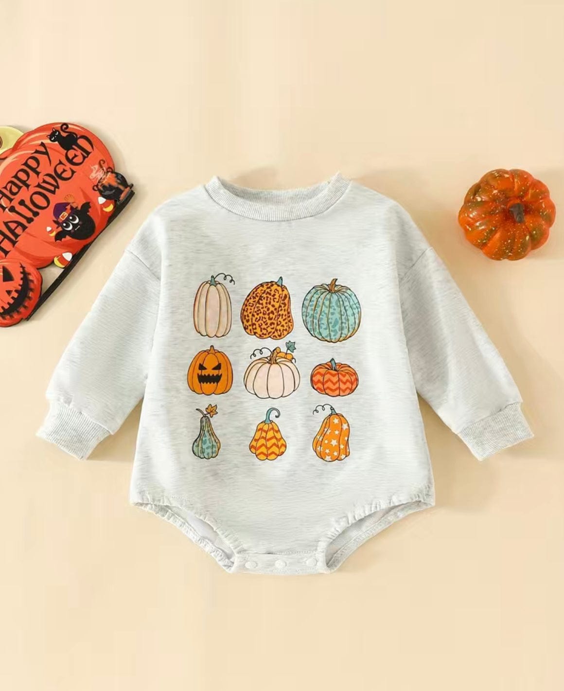 HR #1 (Humble Roots) Baby Onesie 12-18 Months Fall Pumpkin Kids Shirt