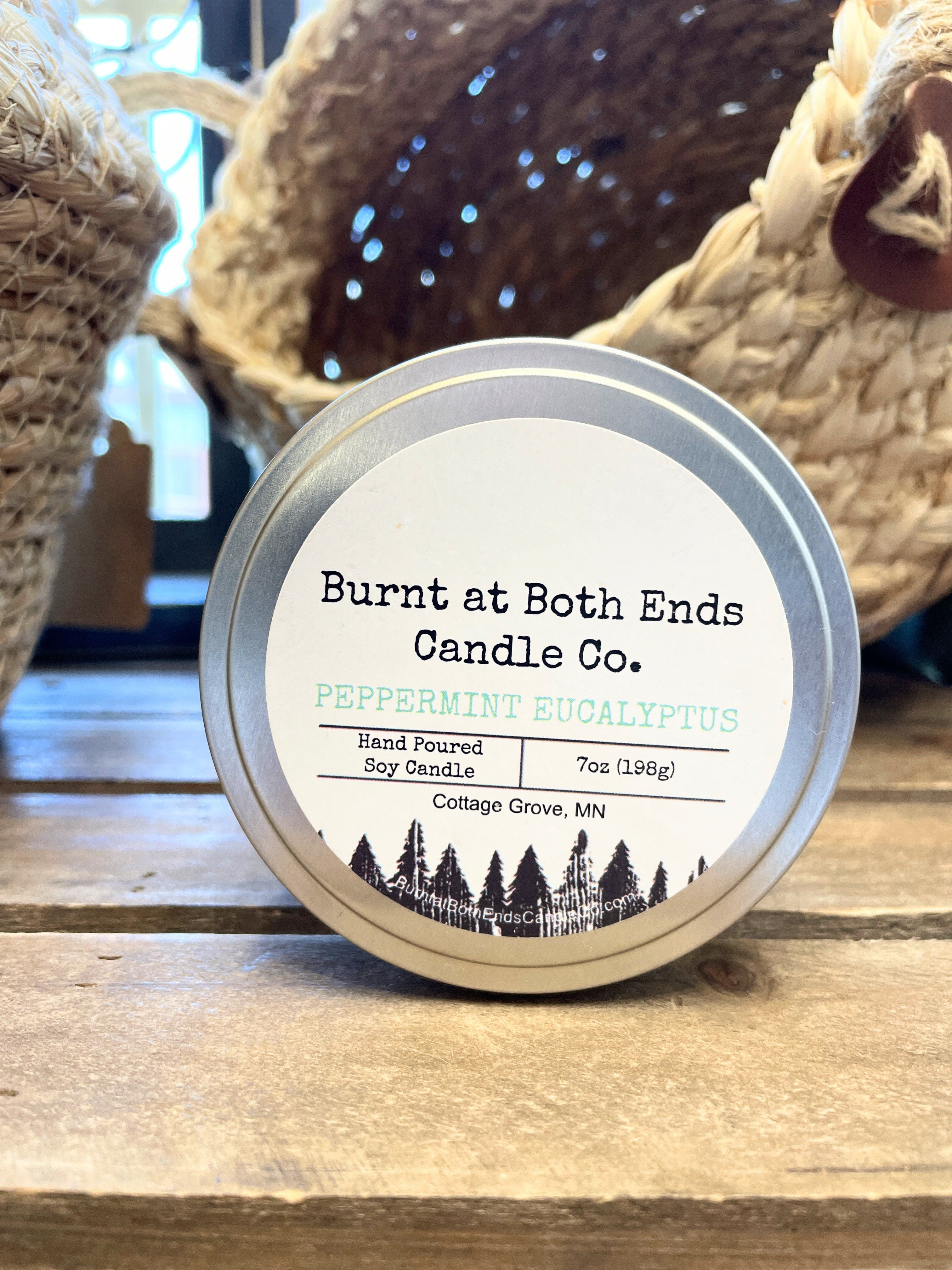 Fall Scents Soy Candle 7oz Tin