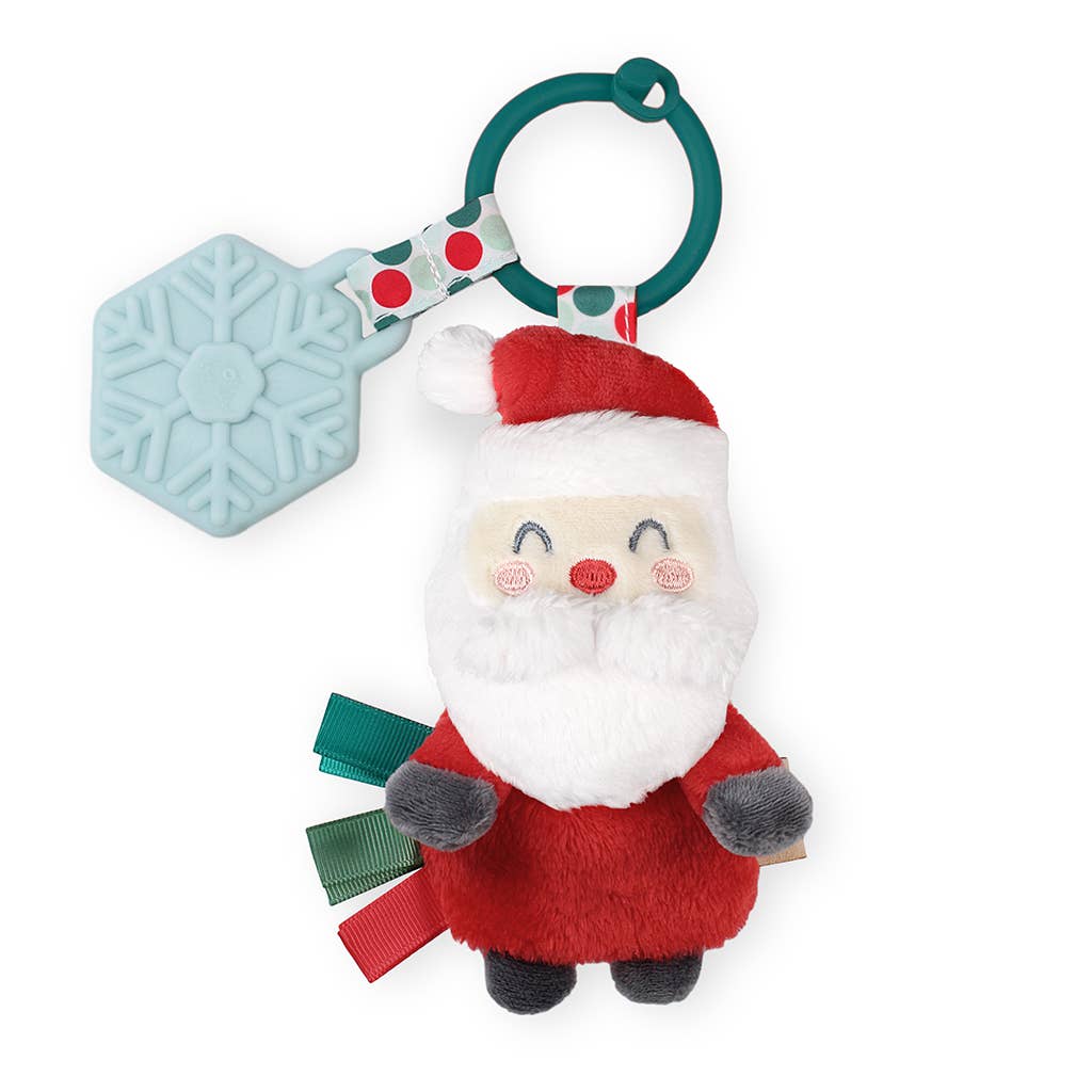 Holiday Itzy Pal™ Santa Plush + Teether