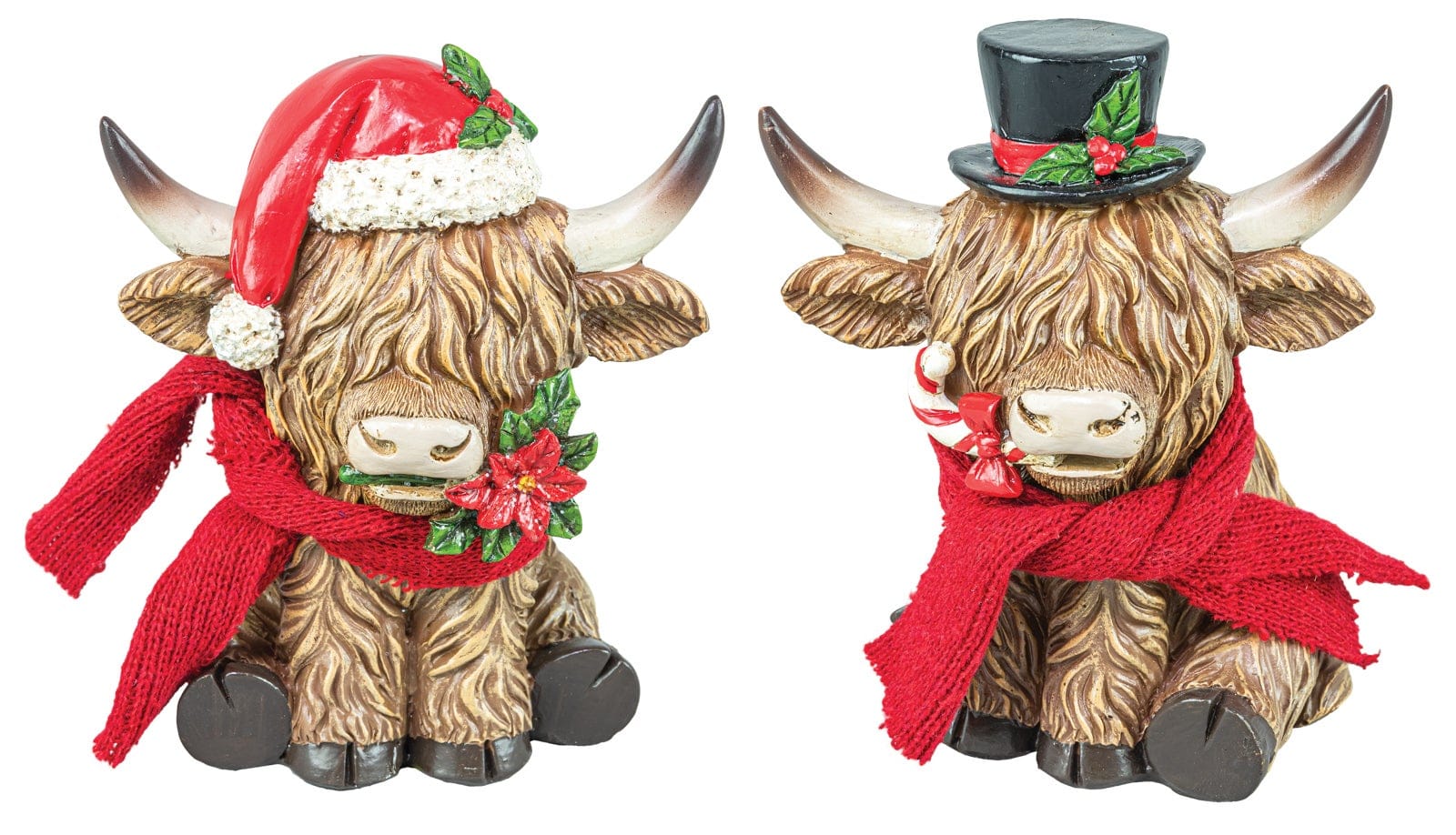 Hannah's Seasonal Decor Festive Highland Cow