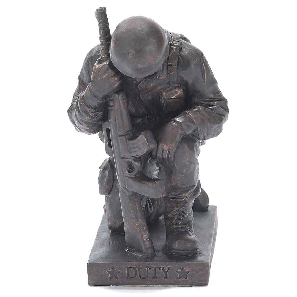 MJJ #8 (Melissa) Statue Figurine Soldier Duty Faith in God