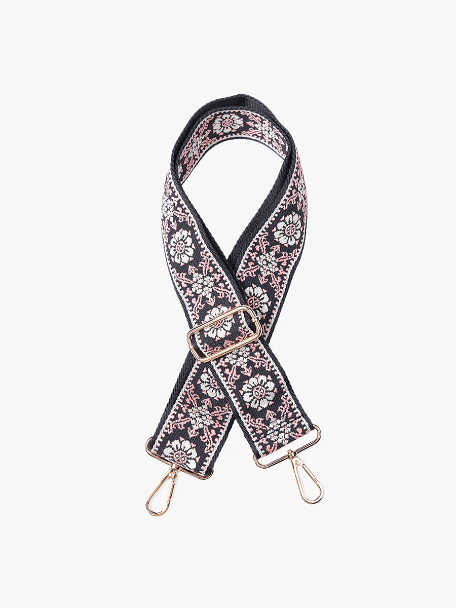 Floral Guitar Bag Strap