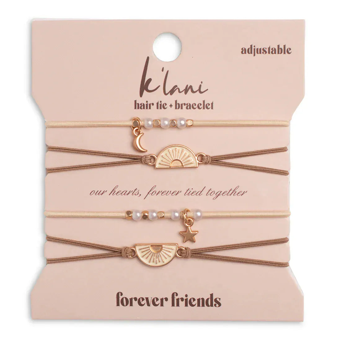 Humble Roots Boutique Bracelet Forever Friends K'Lani Hair Tie + Bracelet