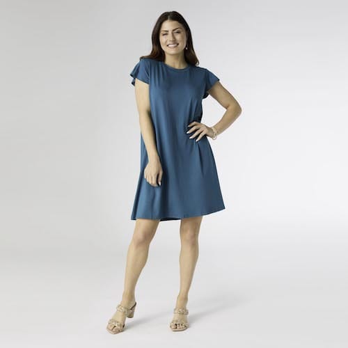 CoCo Carmen dress Francis Flutter Sleeve Dress