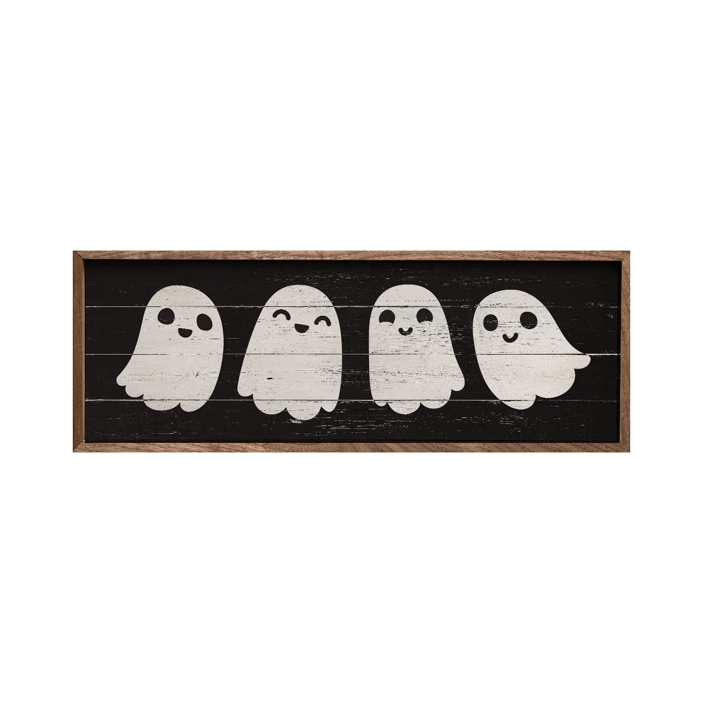 Friendly Ghosts Sign - 12 x 4