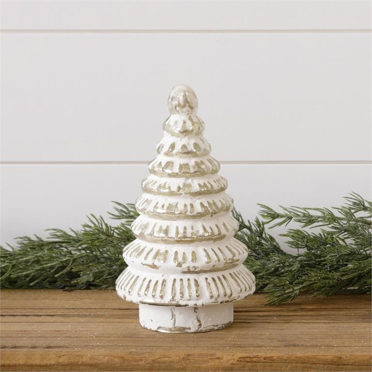 Audrey's Seasonal Decor Frosted Mercury Glass Tree