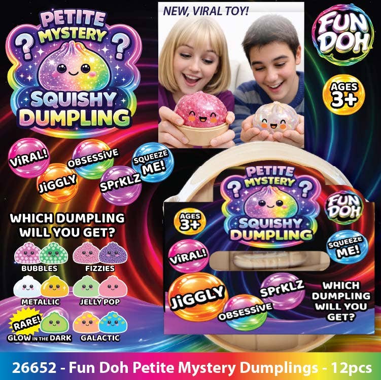 Fun Doh Mini Petite Squishy Mystery Dumpling