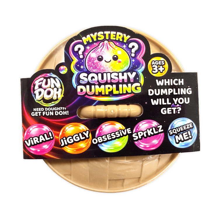 Novelty Brands Fun Doh Mystery Dumpling Squishies