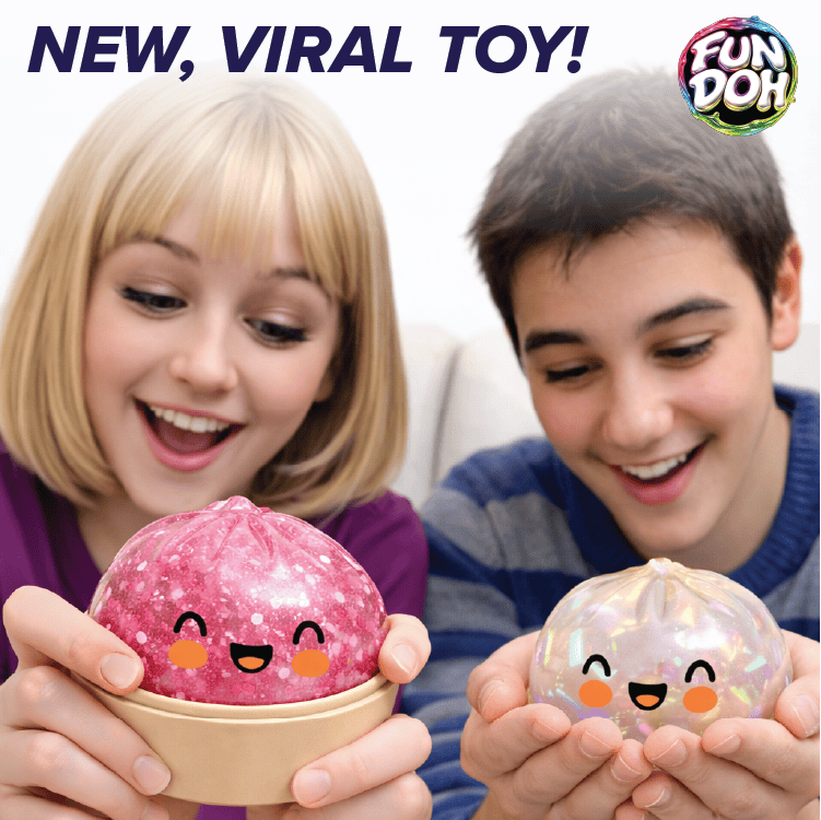 Novelty Brands Fun Doh Mystery Dumpling Squishies