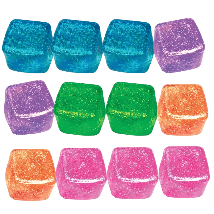 Fun Doh Squish & Squeeze Sparkle Cube