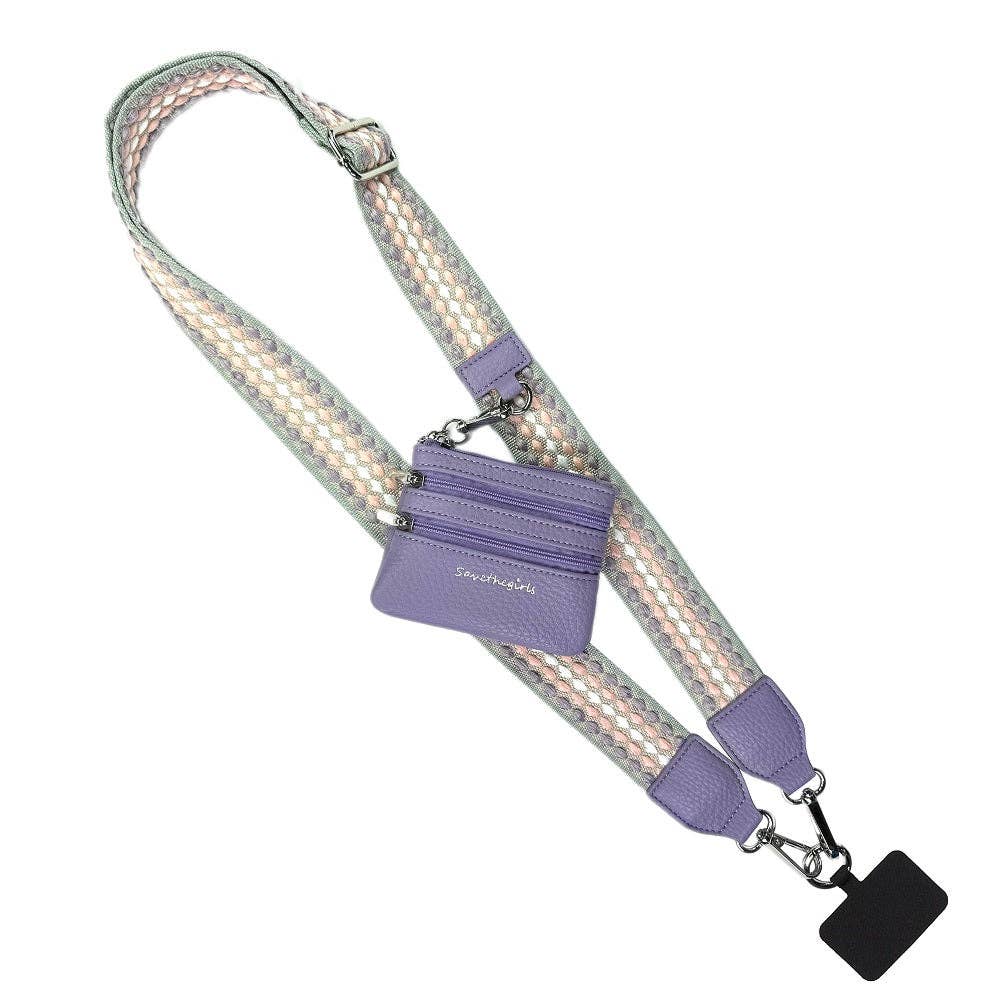Fun Dots Clip & Go Strap w/Zippered Pouch