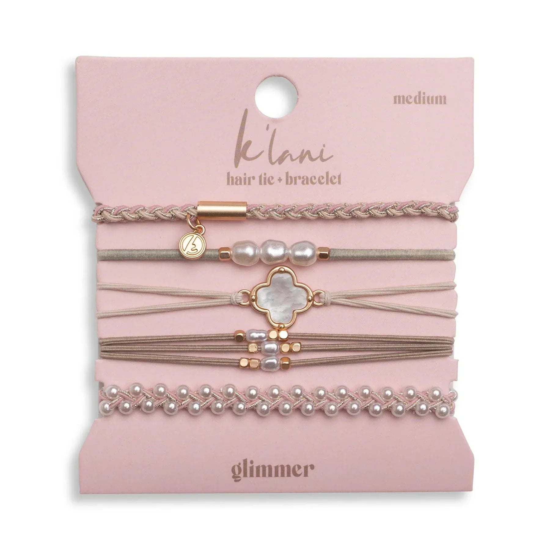 K'lani Bracelet Glimmer K'Lani Hair Tie + Bracelet