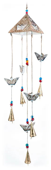 Wills Wind Chime Gold Butterfly Wind Chime