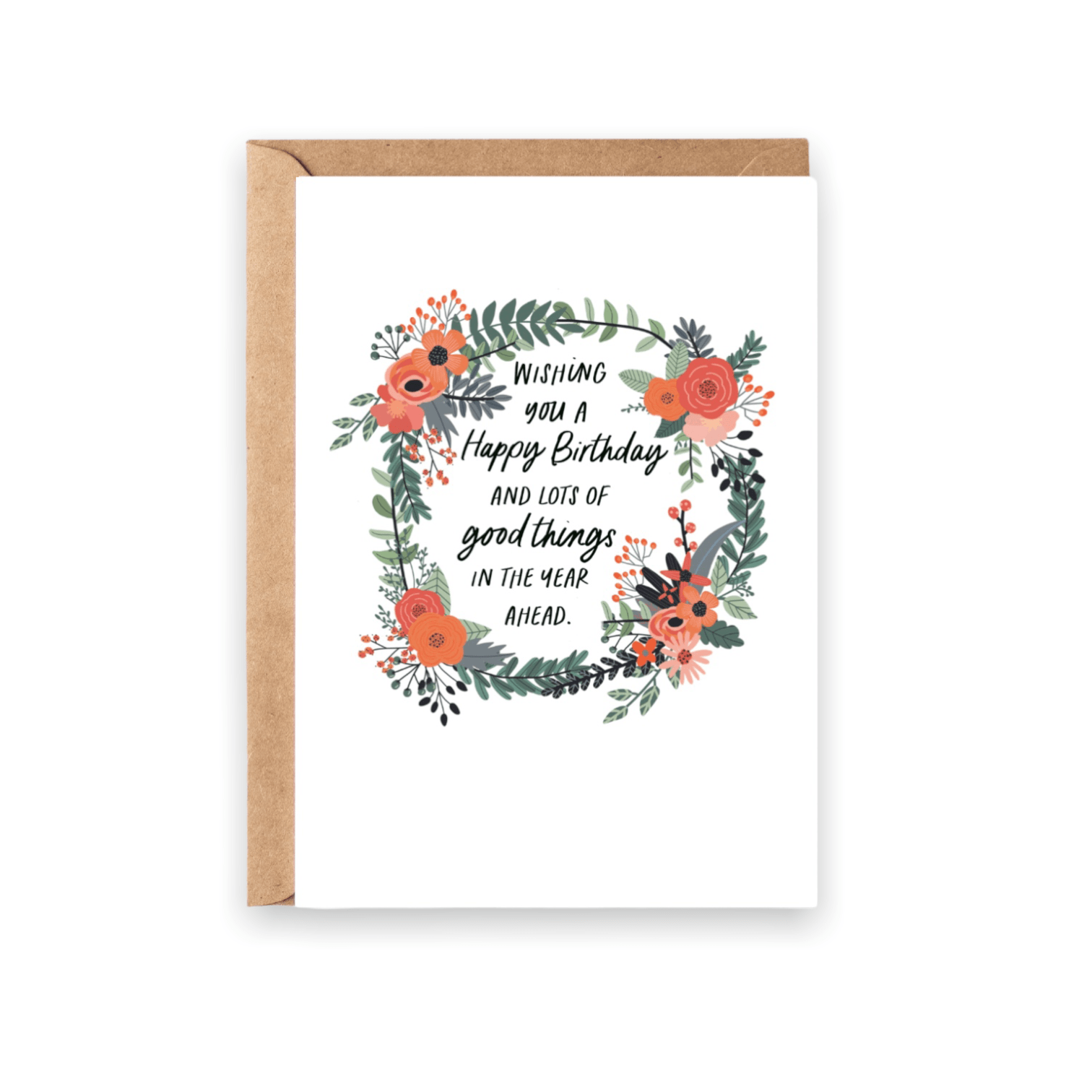 Card & Story Greeting Card Good Things Birthday Wish