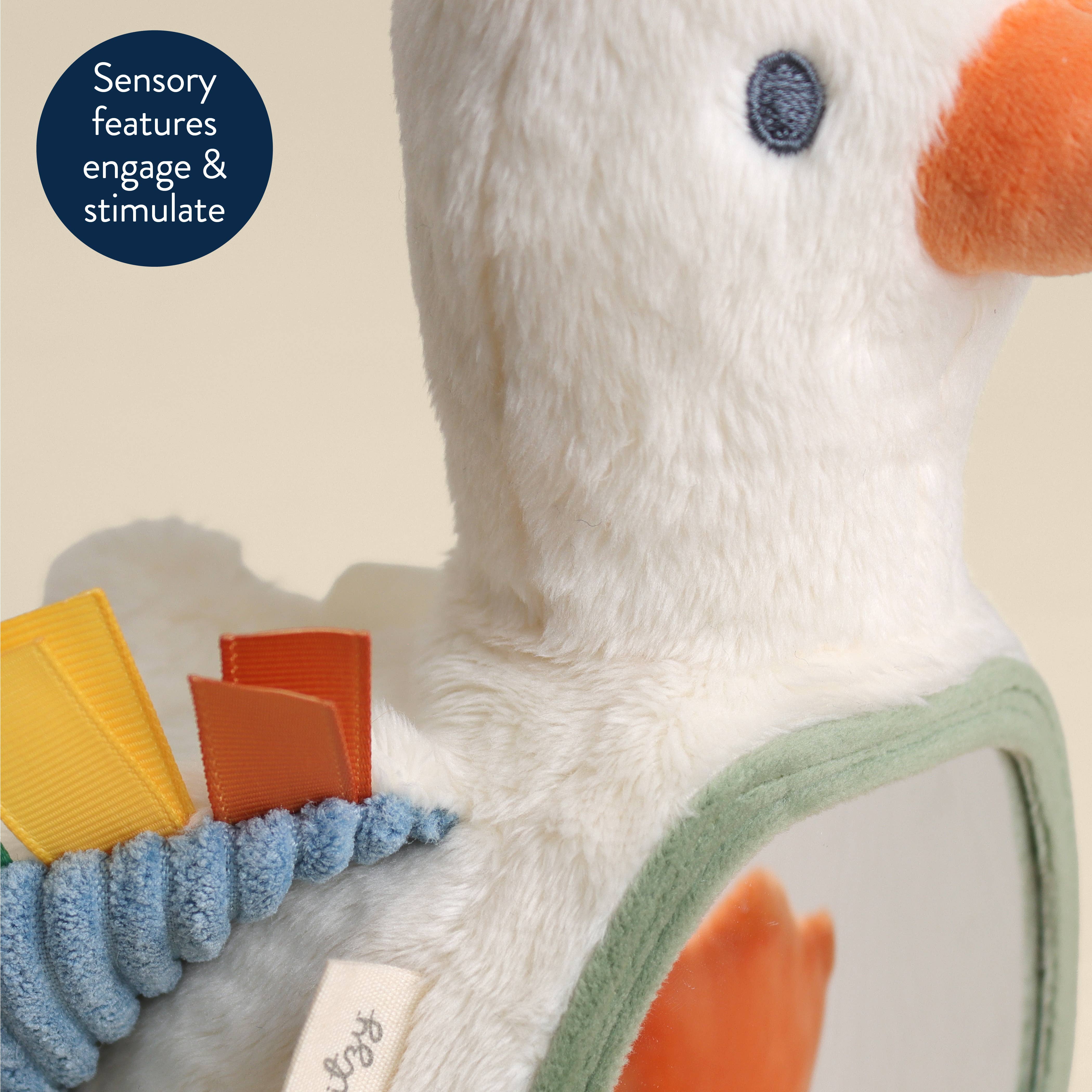 Goose Itzy Bitzy Sensory Tummy Time Mirror™