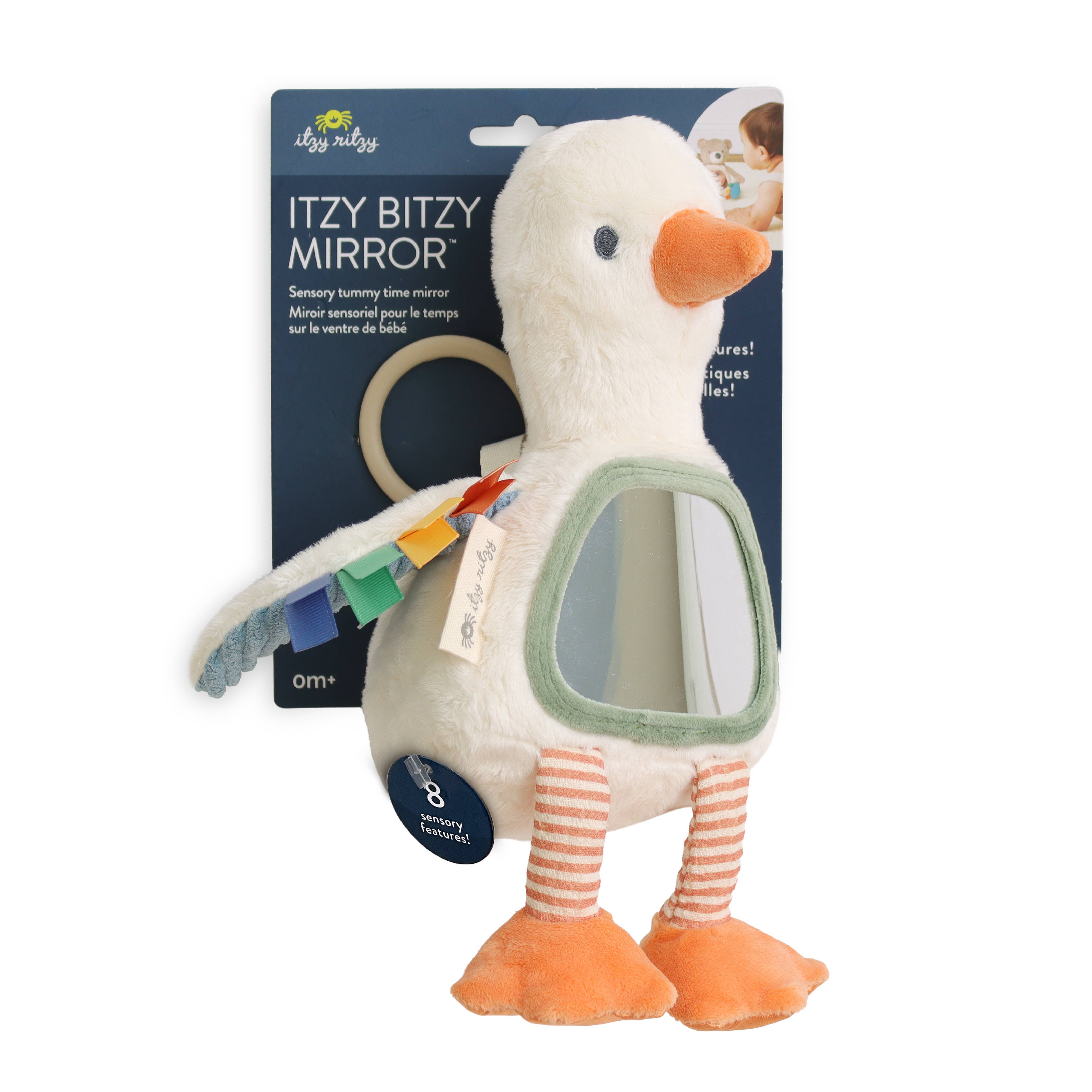 Goose Itzy Bitzy Sensory Tummy Time Mirror™