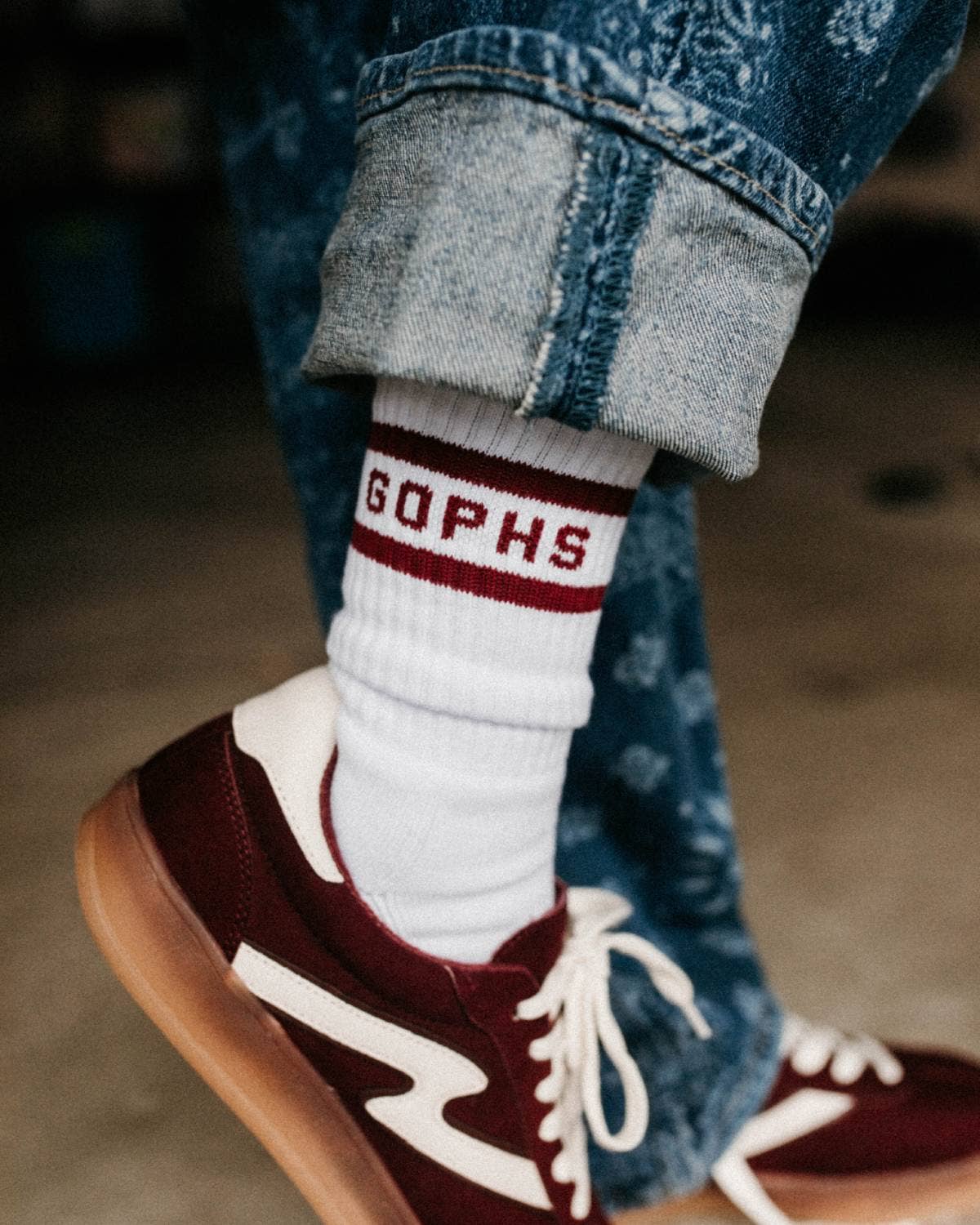 GOPHS Minnesota Crew Socks
