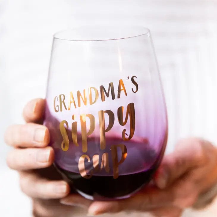 Grandma's Wine Sippy Glass