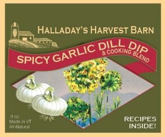 Halladay's Harvest Barn Dip Mix