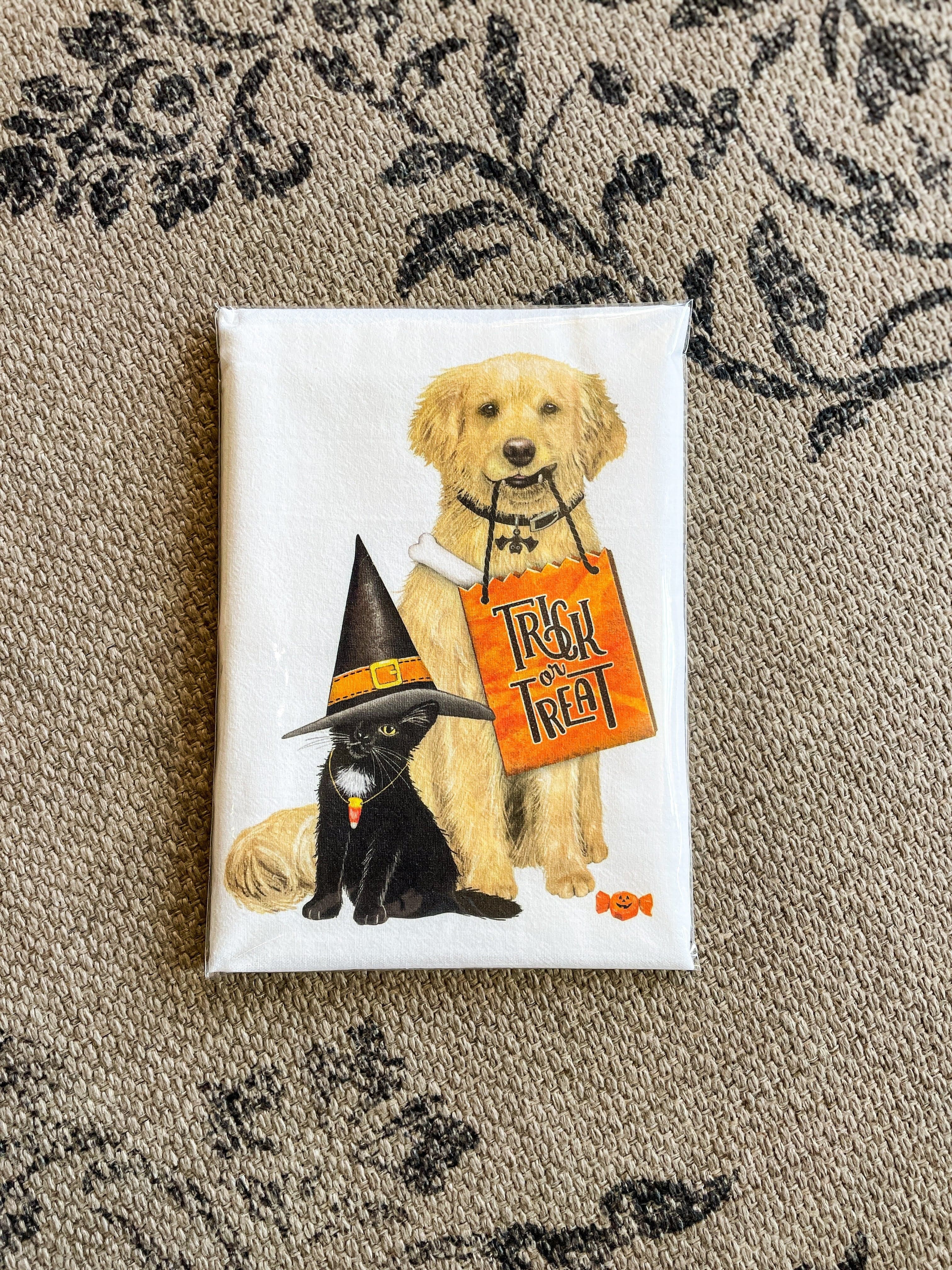 Halloween Tea Towels