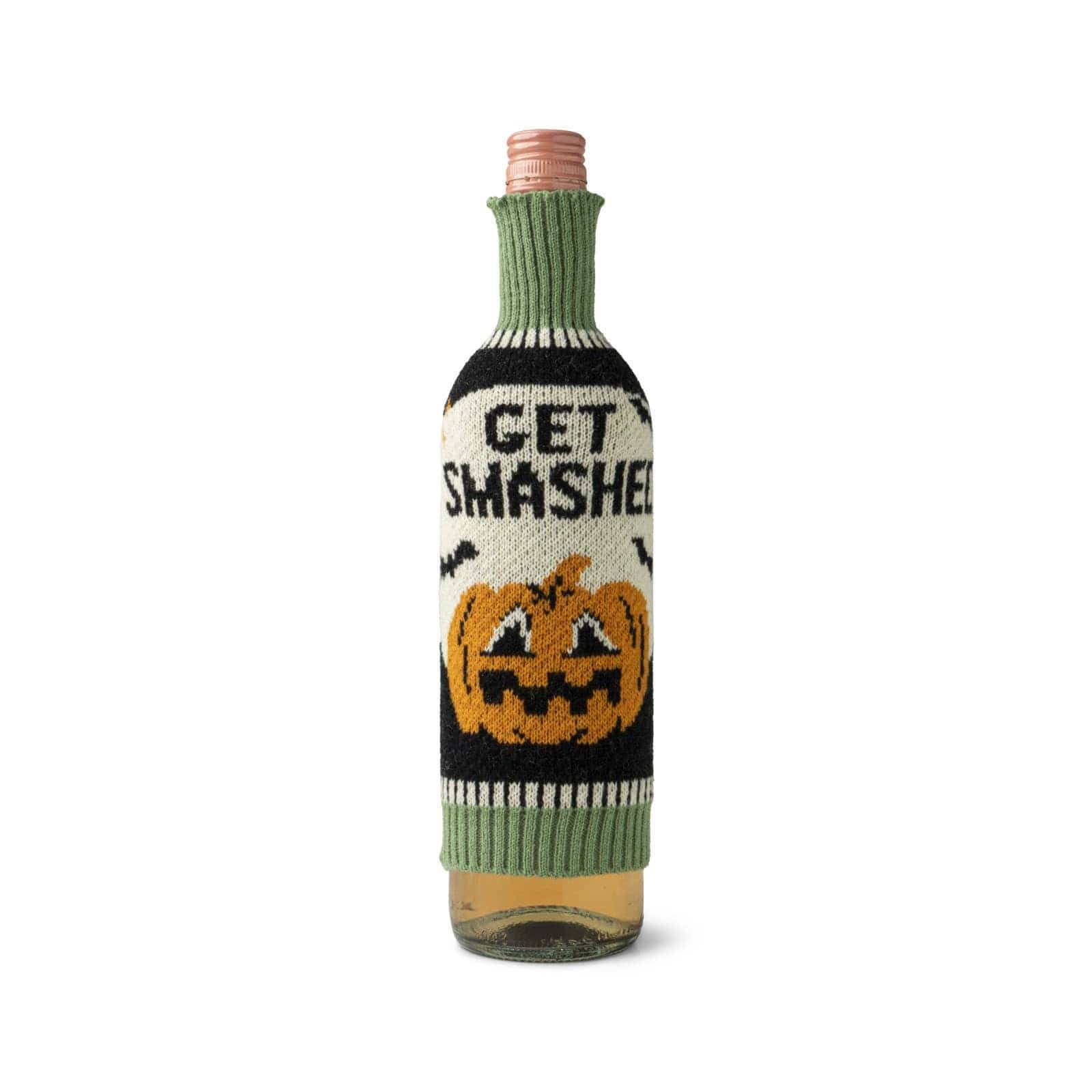 Halloween Witching Hour Wine & Bottle Sweaters