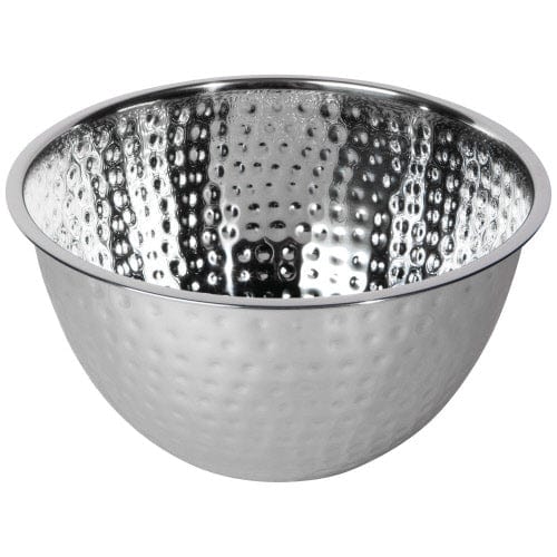 Hammer Dots Steel Mixing Bowl Large