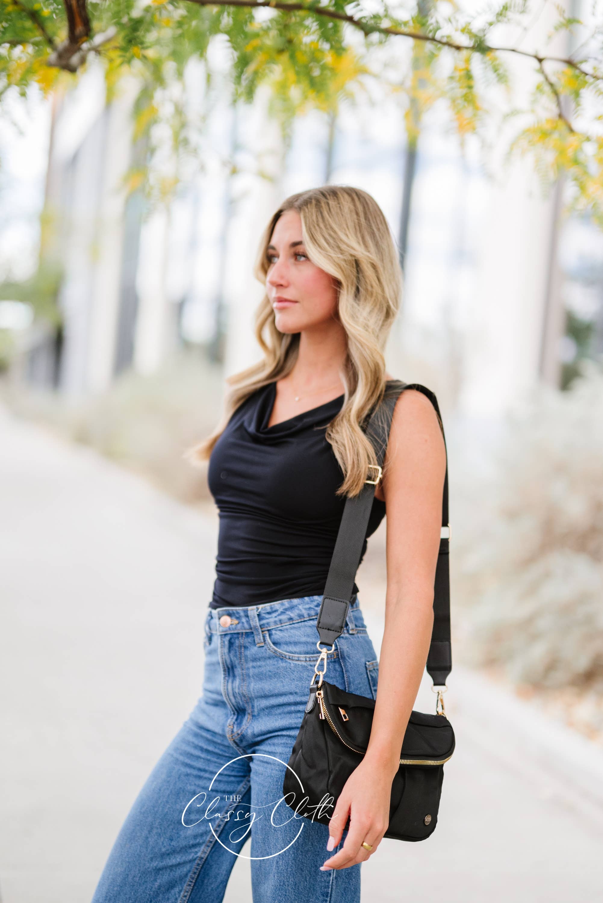 Black Harper Moon Crossbody