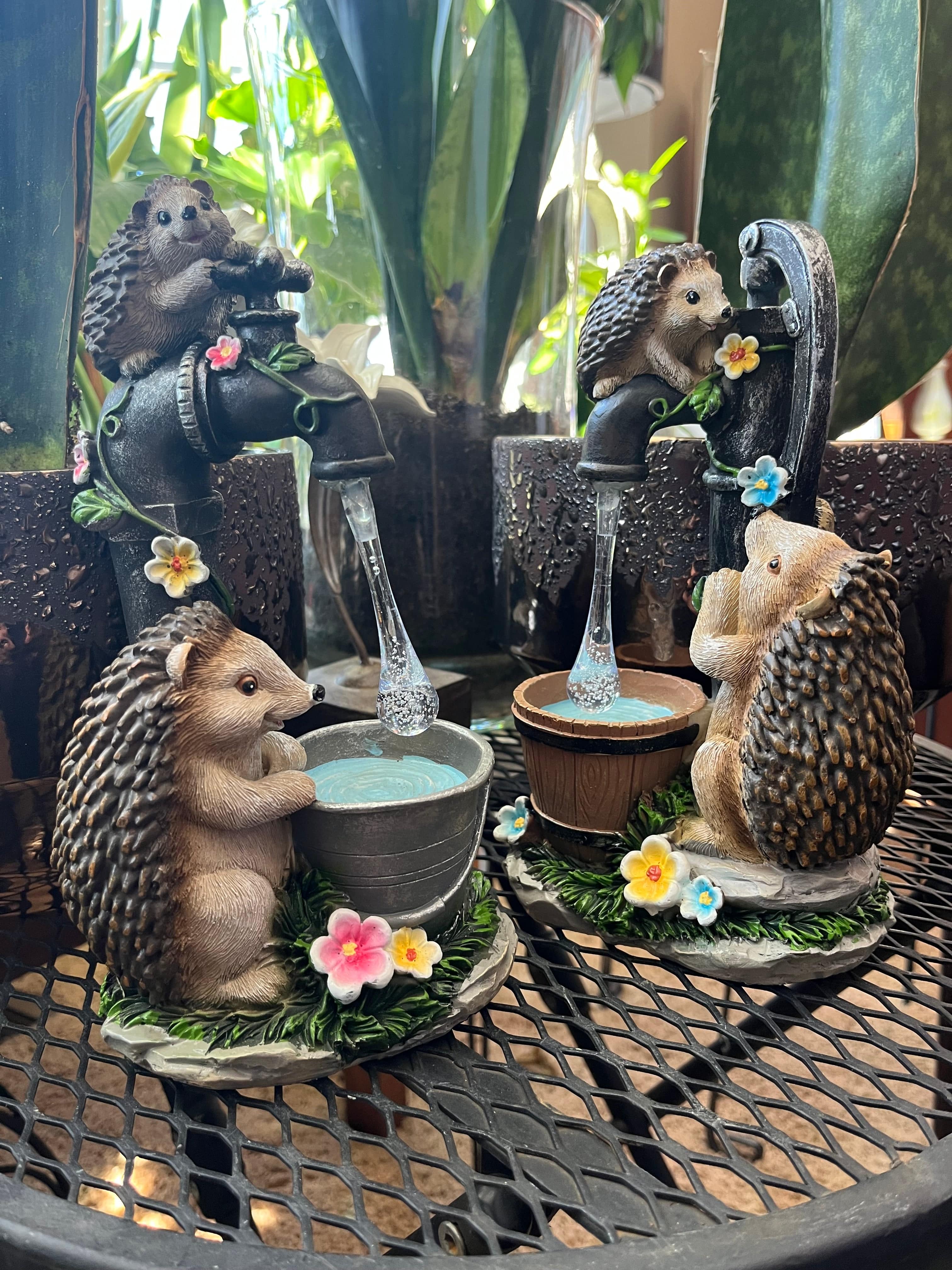 Hedgehog Solar Faucet