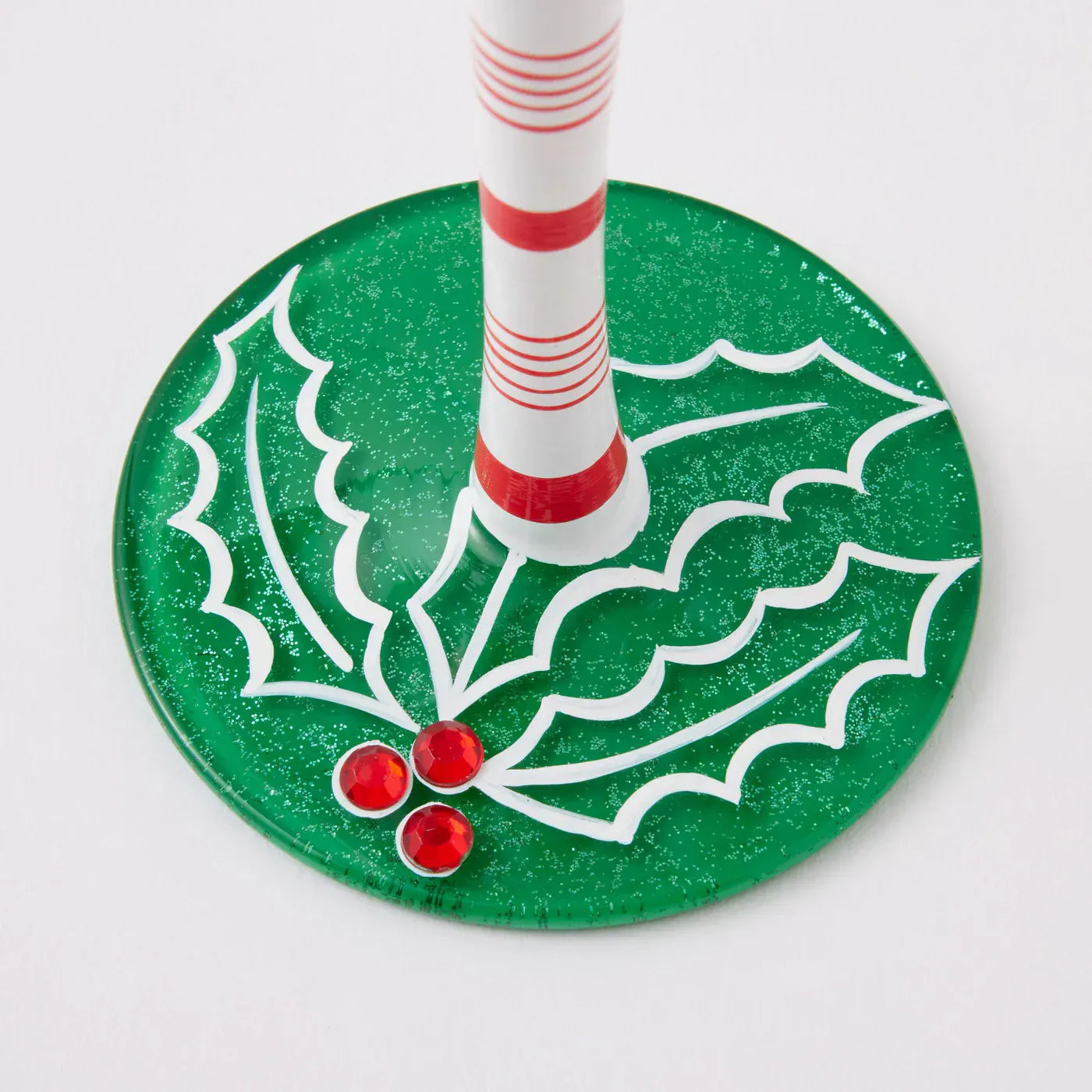 Here Comes Santa Claus Wine Glass