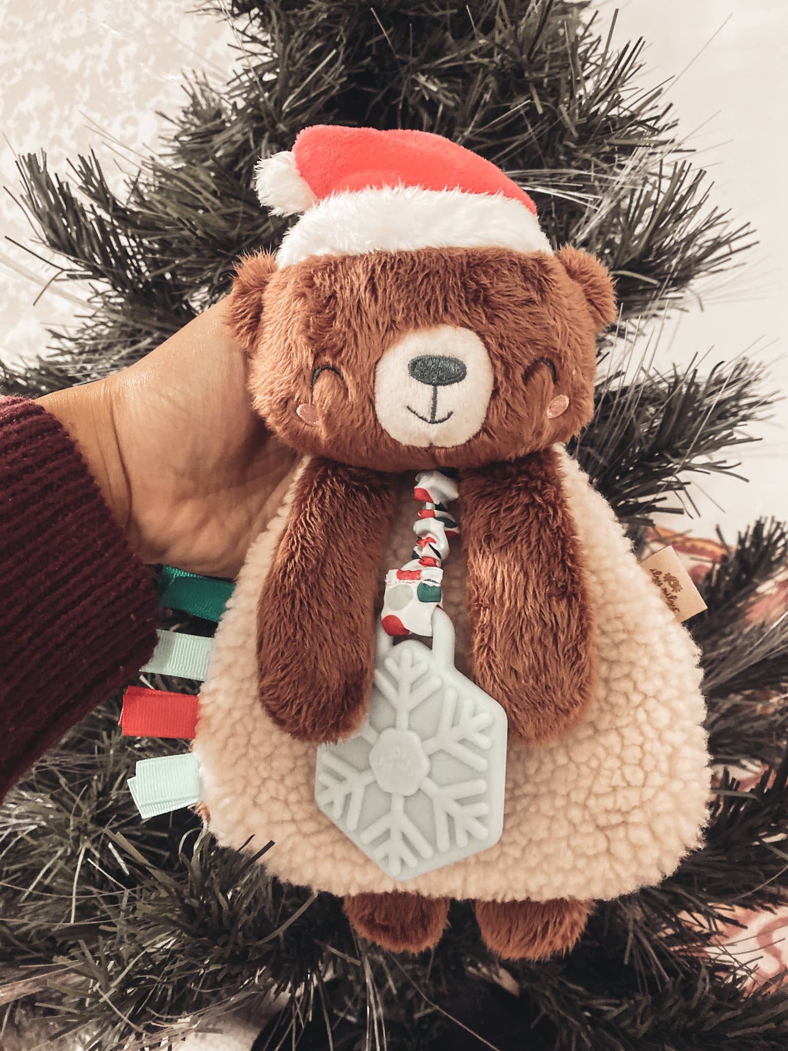 Holiday Itzy Lovey™ Reimdeer Plush + Teether Toy
