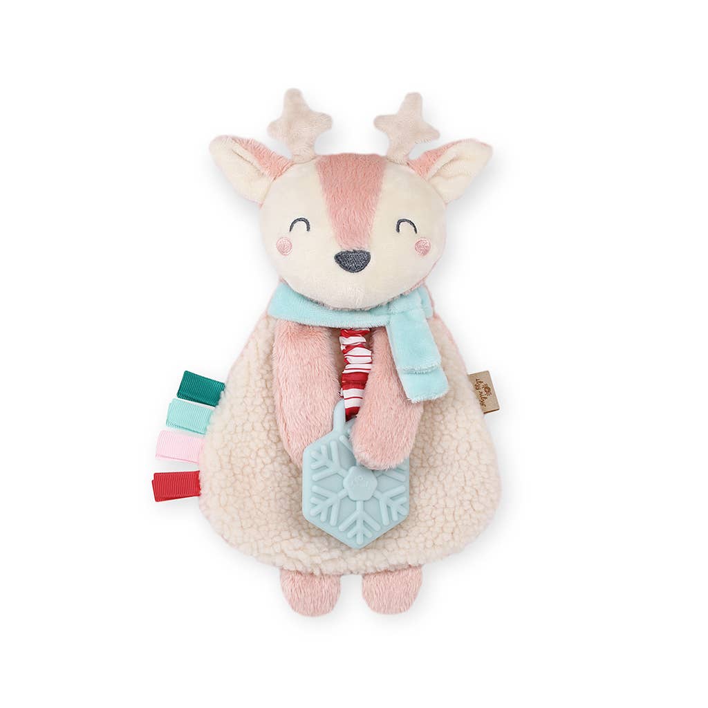 Holiday Itzy Lovey™ Reimdeer Plush + Teether Toy