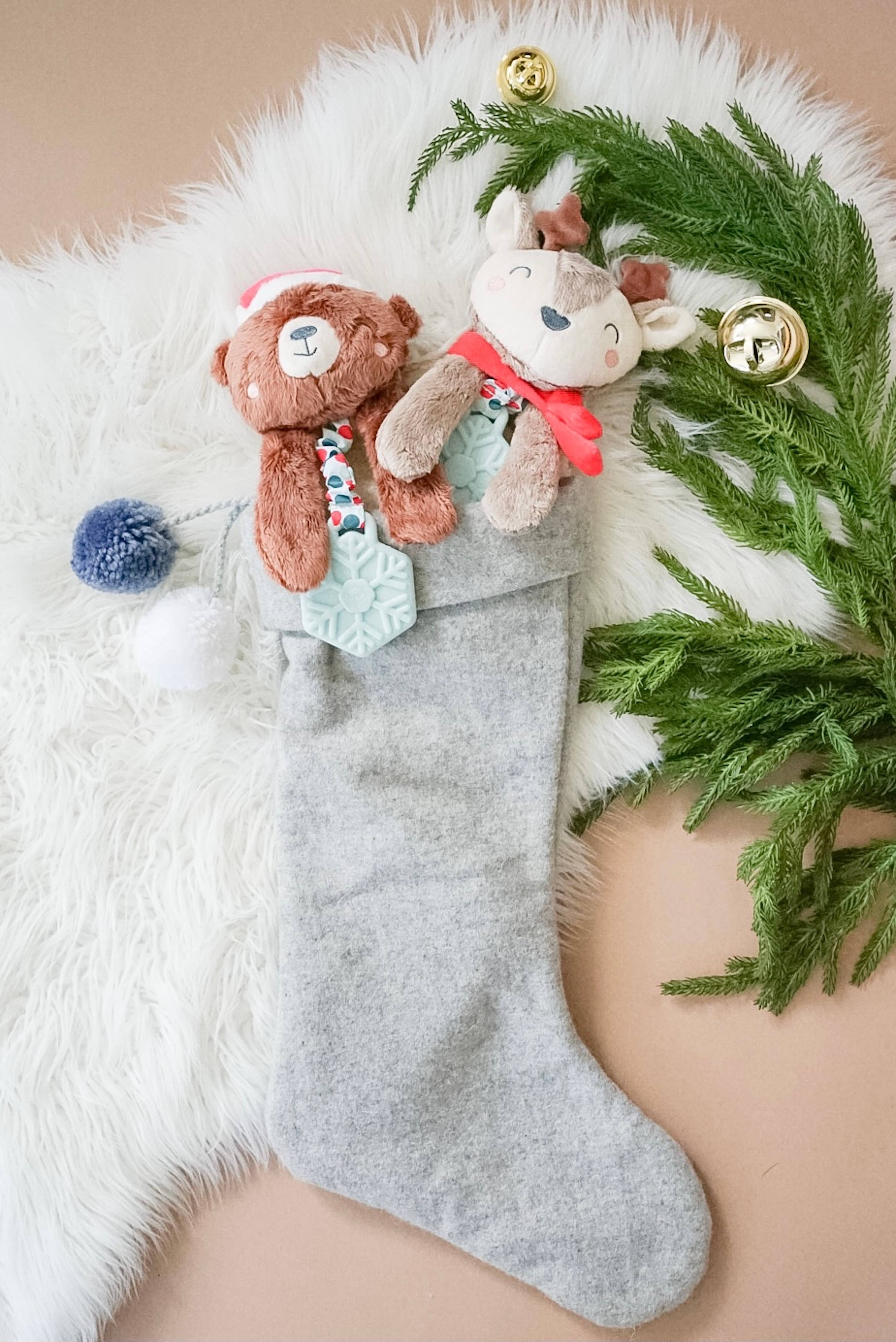 Holiday Itzy Lovey™ Reimdeer Plush + Teether Toy