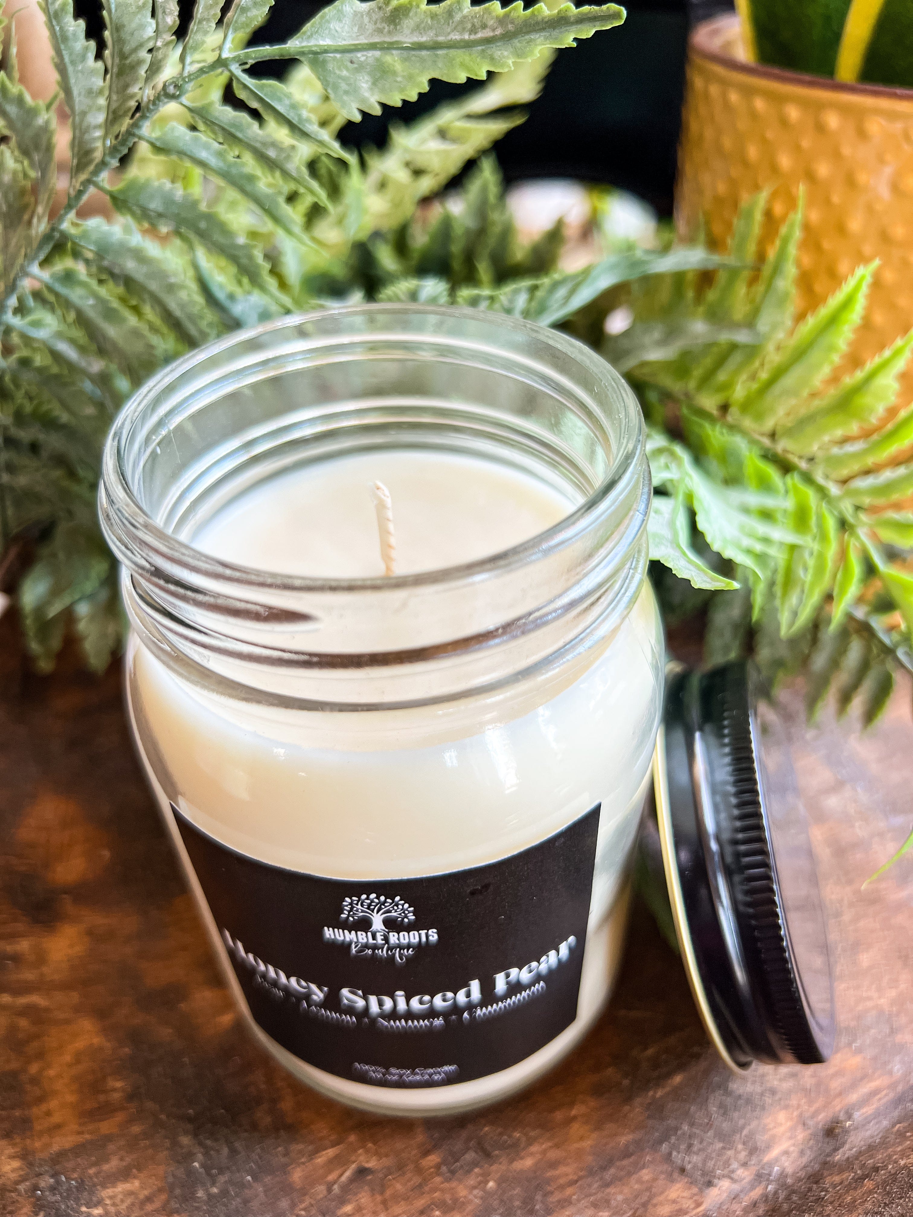 Honey Spiced Pear Soy Candle