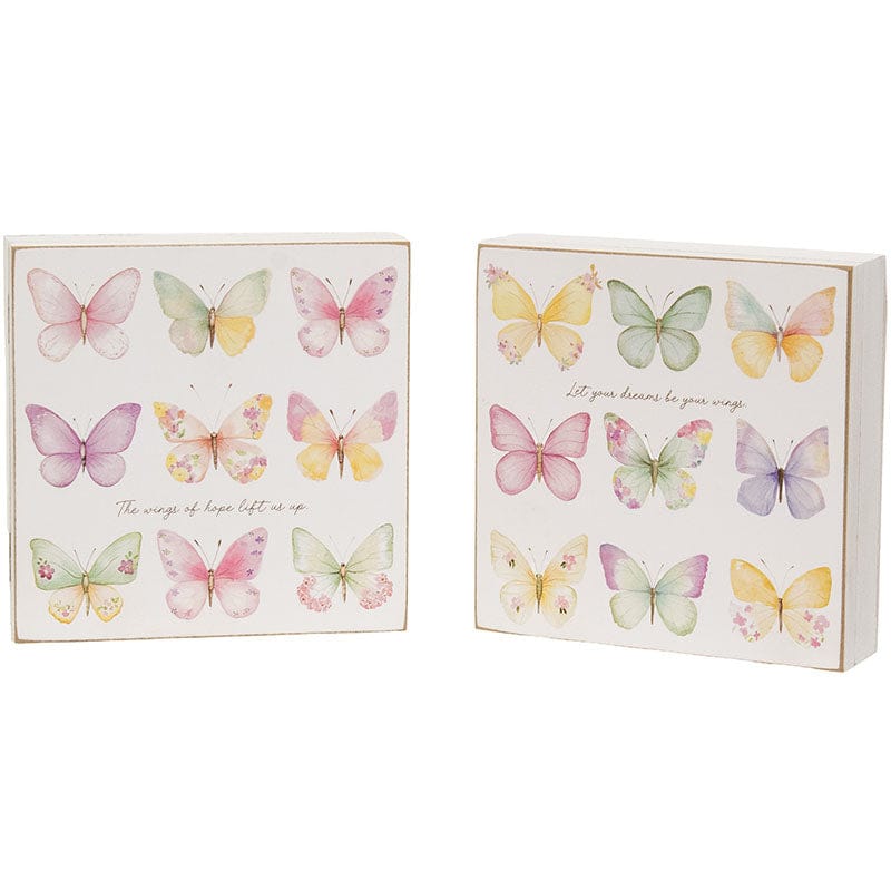 MJJ #8 (Melissa) Hinged Box Hope and Dreams Butterfly Hinged Box