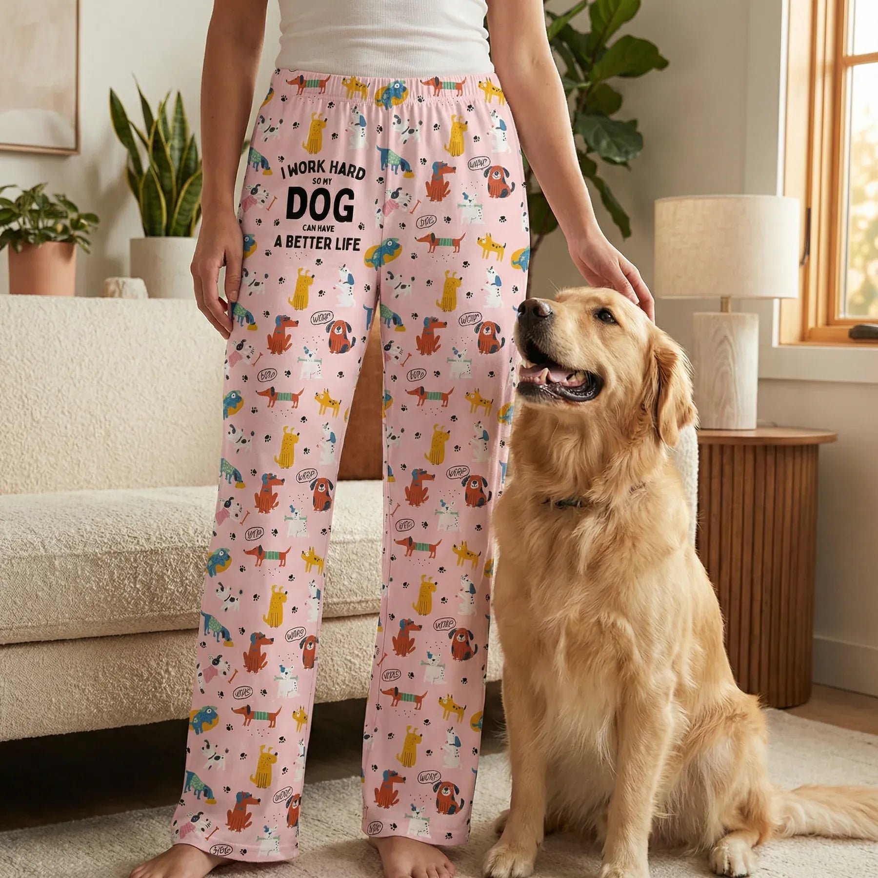 I Work Hard So My Dog Can Have A Good Life Lounge Pants