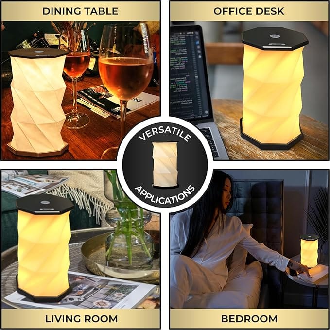 MJJ #8 (Melissa) Folding Lamp Illumates Folding Lamp