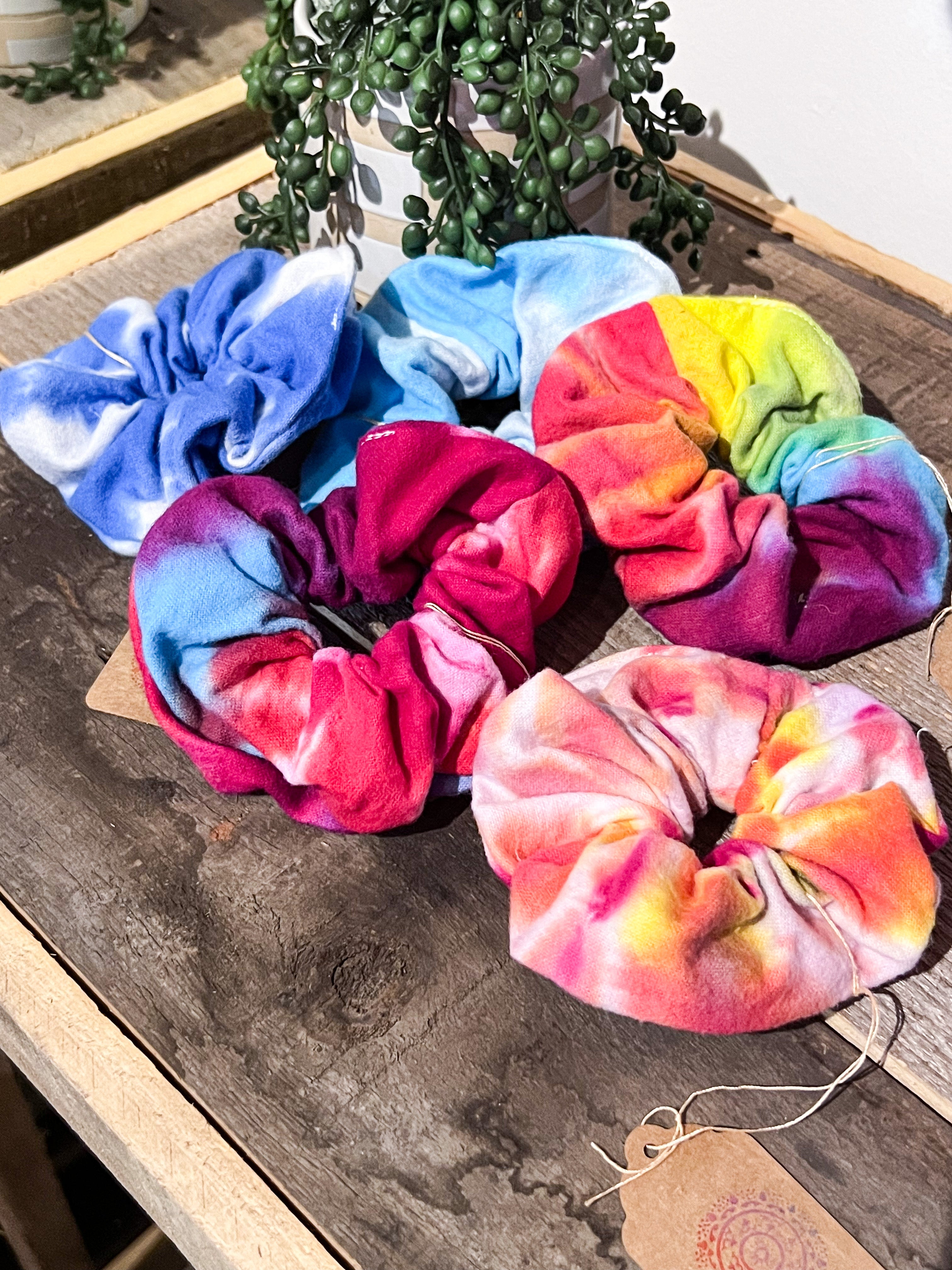 Tie Dyed Scrunchie