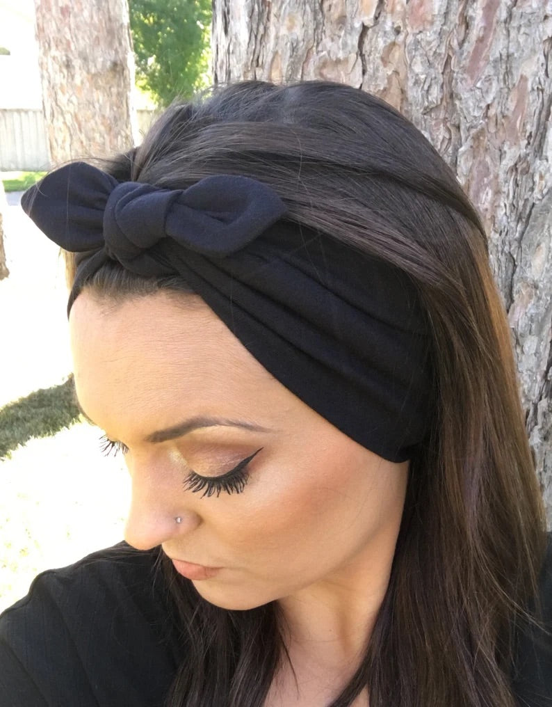 Christmas Top Knot Headbands