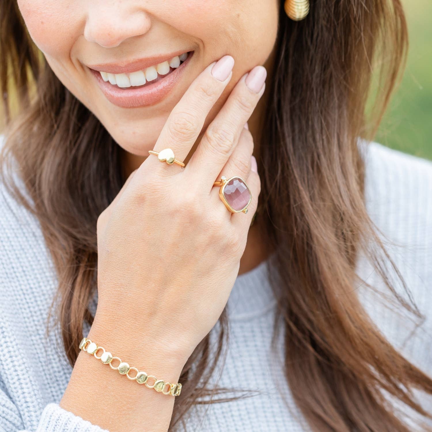 Splendid Iris Bracelet Infinite Pulley Bracelet